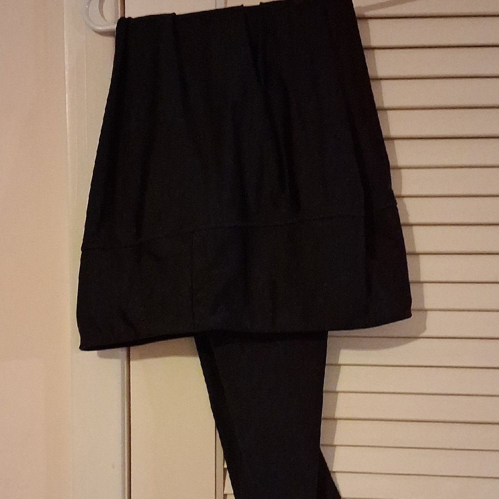 SO Black Skirted Leggings